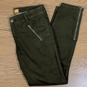Olive Green Women's Pants